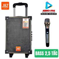 Loa Kéo Karaoke Bluetooth JBZ NE-108 Bass 2.0 Tấc 1 Mic cầm tay