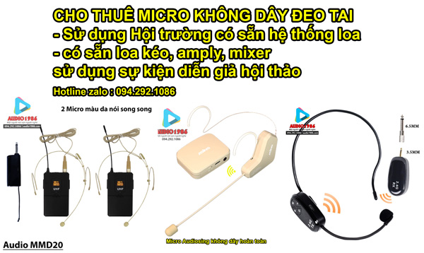 audio1986-cho-thue-mic-deo-tai-khong-day-cho-hoi-nghi-su-kien-voi-loa-keo-amply-mixer