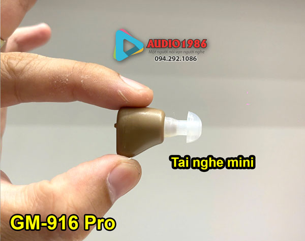 may-tai-tro-thinh-nhet-tai-mini-gm-916-pro-sieu-nho-10