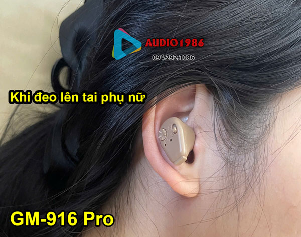 may-tai-tro-thinh-nhet-tai-mini-gm-916-pro-sieu-nho-8