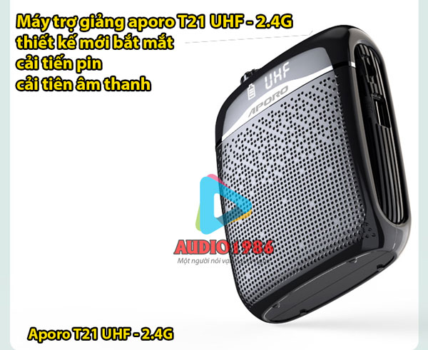 may-tro-giang-aporo-t21-uhf-2-4g-khong-day-cong-nghe-wireless-5