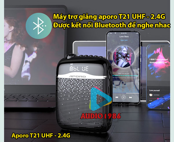 may-tro-giang-aporo-t21-uhf-2-4g-khong-day-cong-nghe-wireless-6