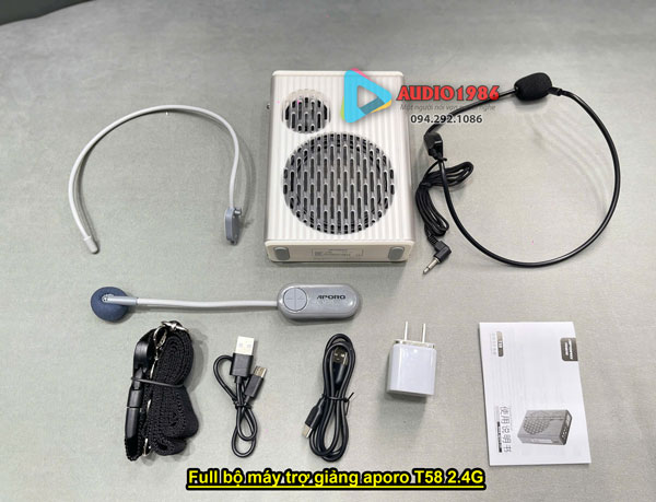 may-tro-giang-khong-day-aporo-t58-2-4g-cong-suat-lon-50w-pin-sieu-lau-24
