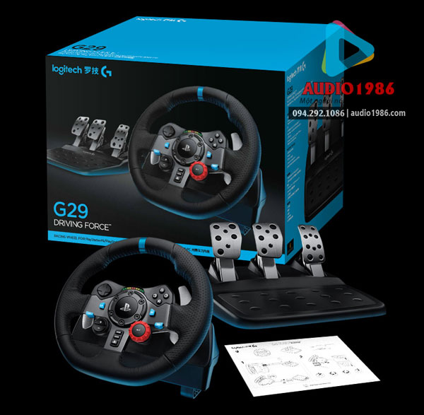 Volante Logitech G29 Driving Force para PS5, PS4, PS3 e PC - 941-000111 -  Controle Simulador - Magazine Luiza