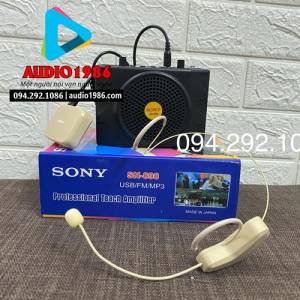 Máy trợ giảng Sony SN-898 2.4G Micro không dây Audiosing hạt gạo mic màu da người Nhật bản