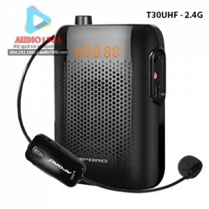 Máy Trợ Giảng Aporo T30 UHF - 2.4G Không Dây Bluetooth 5.0 NEW Chính Hãng