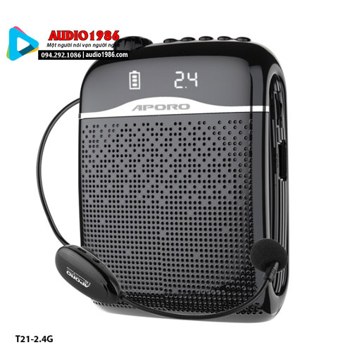 Máy trợ giảng Aporo T21 2.4G mic không dây new