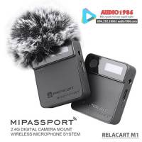 Micro Không Dây cài ve áo Relacart Mi1 Pro 2.4G 1 mic Wireless Chính hãng