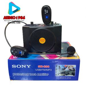 Máy trợ giảng Sony SN898 Mic không dây TRX 2.4G Wireless NEW
