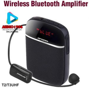 Máy trợ giảng không dây Aporo T2/T3 UHF có kết nối Bluetooth