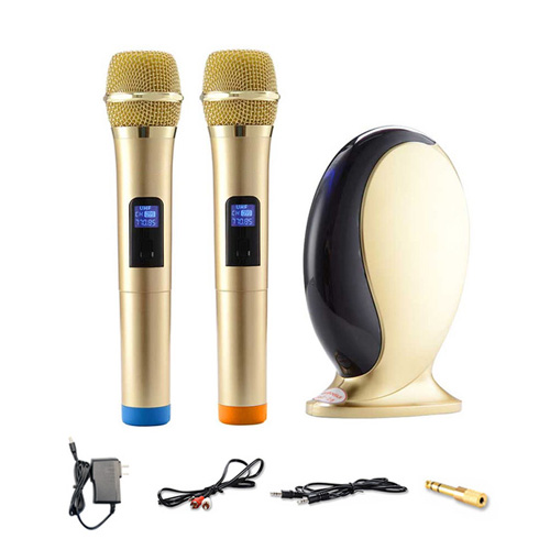 Micro không dây SK3 Livetream hát karaoke có Bluetooth amply mini cao cấp