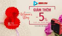 MÁY TRỢ GIẢNG - TRI ÂN NGÀY QUỐC TẾ PHỤ NỮ 8/3 KHÁC HÀNG MUA LOA TRỢ GIẢNG ĐƯỢC GIẢM NGAY 5% VÀ TẶNG KÈM TÚI ĐỰNG MÁY TRỢ GIẢNG