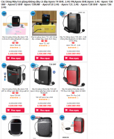 Bài đánh giá so sánh các dòng máy trợ giảng không dây và có dây của Aporo tại Audio1986