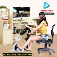 Audio1986 cabin Lái xe mô phỏng Học lái xe ô tô và So sánh vô lăng Victor 1 2 với loghitechG29