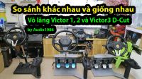 So sanh Vô lăng game Victor 1 victor 2  và Victor 3 khác nhau va giống nhau ra sao tại Audio1986