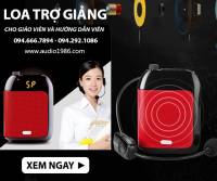 Top Máy Trợ Giảng không dây tốt nhất cho giáo viên Mà AUDIO1986 chuyên phân phối bán lẻ máy trợ giảng tư vấn