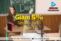 Giảm 5% Mua máy trợ giảng ngày nhà giáo việt nam 20-11