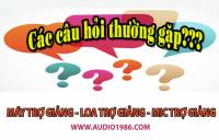 Bộ máy trợ giảng loa khuếch đại giọng nói có tác dụng làm gì?