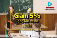 Khuyến mãi Mua máy trợ giảng ngày 20-11 nhà giáo việt nam